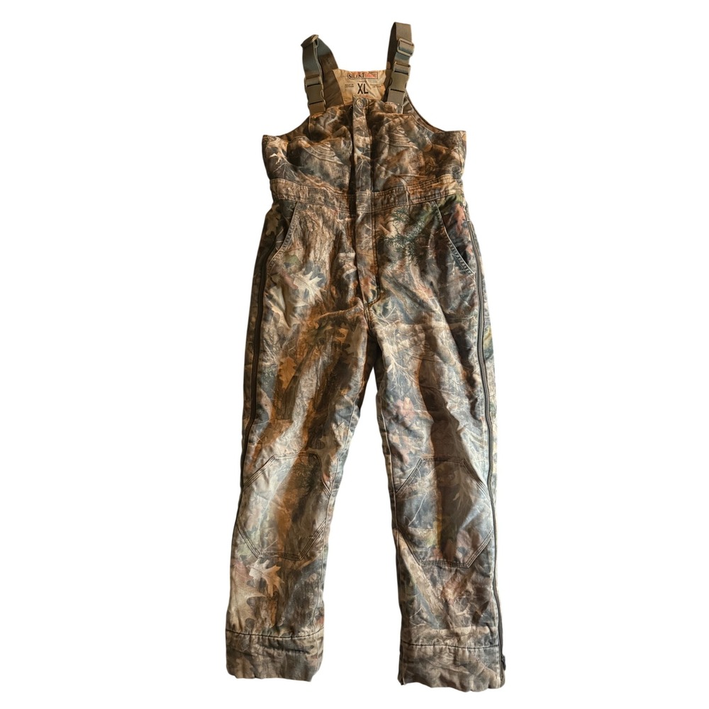 RedHead Silent Hide Bib Overalls Youth XL Camo Insulated Hunting Pants